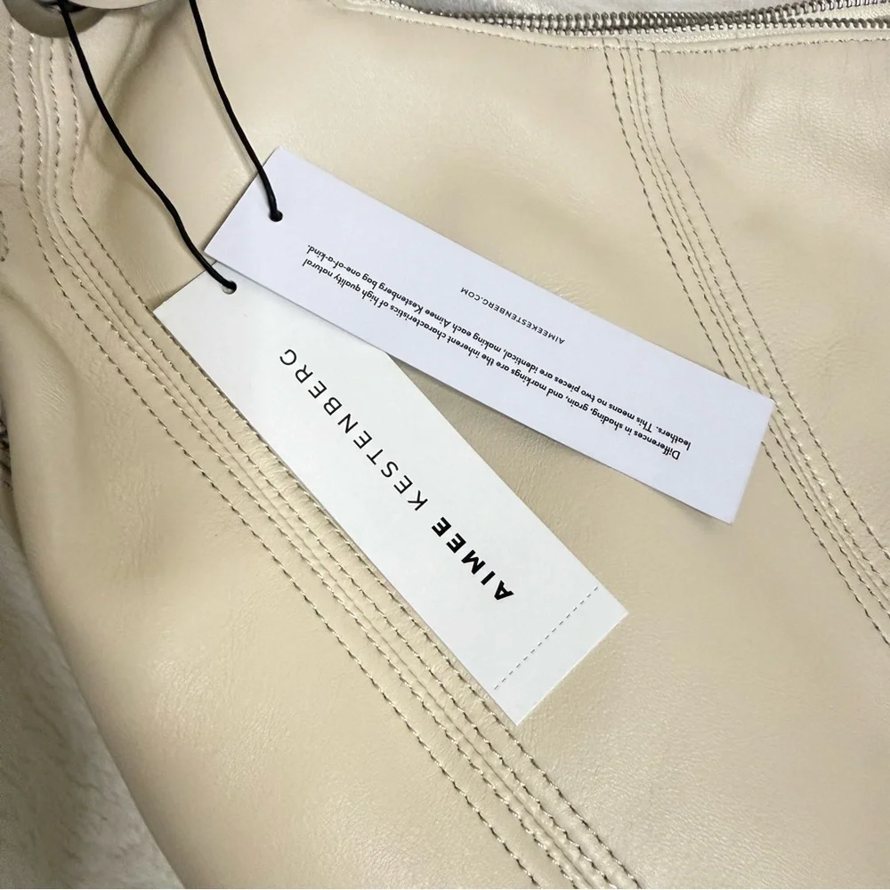 AIMEE Kestenberg Galaxy Chalk Cream Hobo Bag - New With Tag